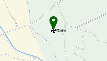 城泉寺の地図画像