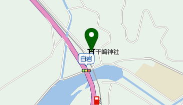 千崎神社の地図画像