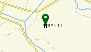 都呂々神社の地図画像