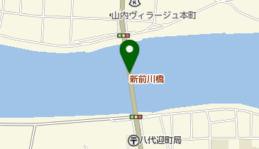 新前川橋の地図画像