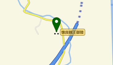 懐良親王御陵の地図画像