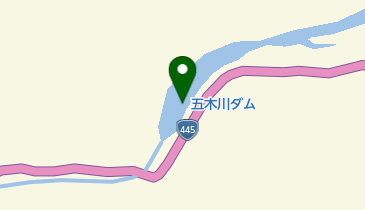 五木川ダムの地図画像
