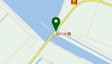 砂川大橋の地図画像
