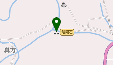 陰陽石の地図画像