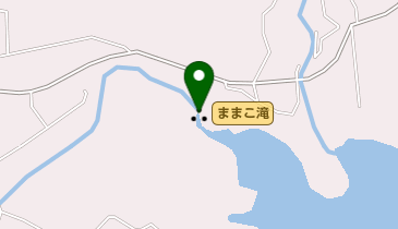 ままこ滝の地図画像