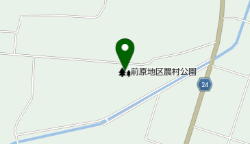 前原地区農村公園の地図画像