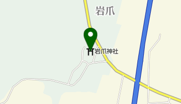 岩爪神社の地図画像