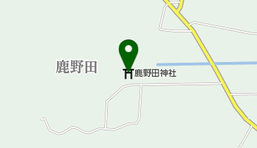 鹿野田神社の地図画像