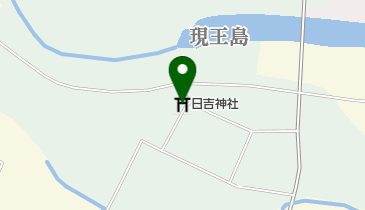 日吉神社の地図画像
