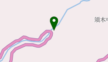 西俣谷の地図画像