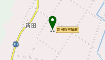 新田原古墳群の地図画像