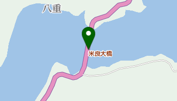 米良大橋の地図画像