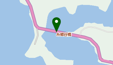 糸郷谷橋の地図画像