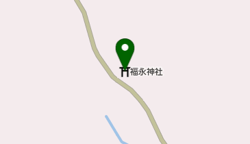 福永神社の地図画像