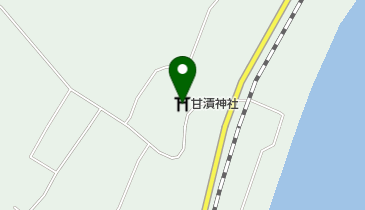 甘漬神社の地図画像