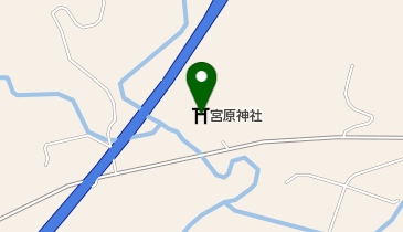 宮原神社の地図画像