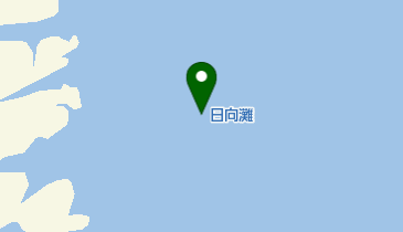 日向灘の地図画像