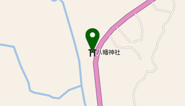 八幡神社の地図画像