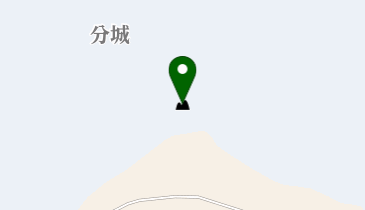 中小屋山の地図画像