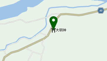大明神の地図画像