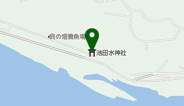 池田水神社の地図画像