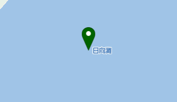 日向灘の地図画像