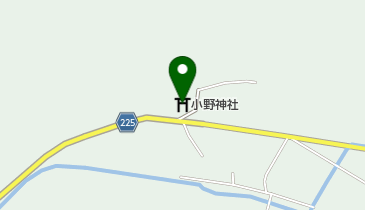 小野神社の地図画像