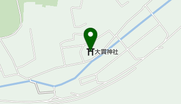 大貫神社の地図画像