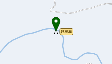 越早滝の地図画像