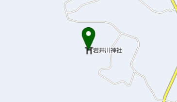岩井川神社の地図画像