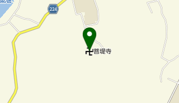 菩堤寺の地図画像