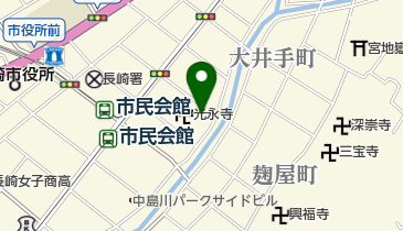 光永寺の地図画像