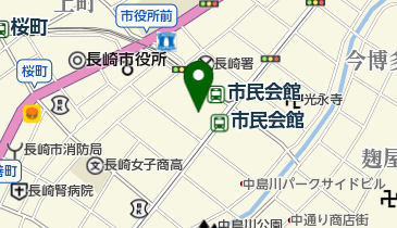 公会堂前公園の地図画像