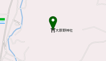 大原野神社の地図画像