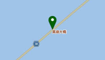 箕島大橋の地図画像