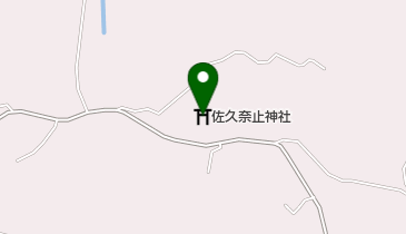 佐久奈止神社の地図画像