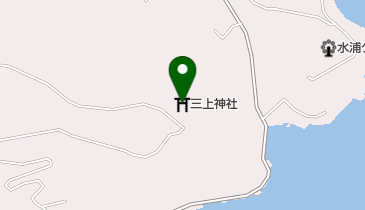 三上神社の地図画像