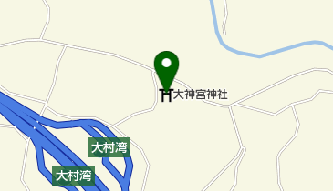 大神宮神社の地図画像