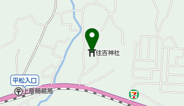 住吉神社の地図画像