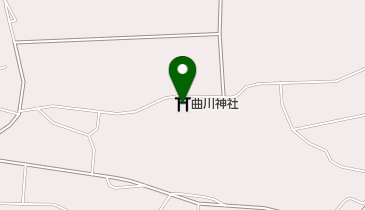 曲川神社の地図画像