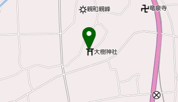 大樹神社の地図画像
