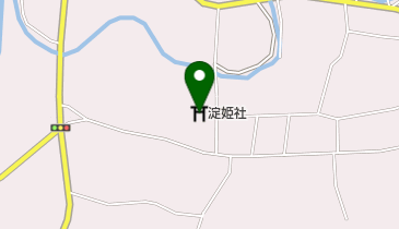 淀姫社の地図画像