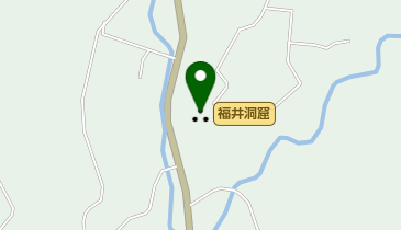 福井洞窟の地図画像