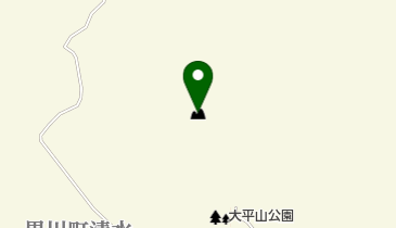 大平山の地図画像