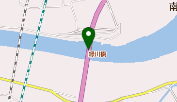 緑川橋の地図画像