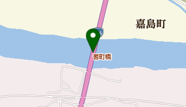 蓍町橋の地図画像