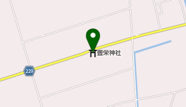 豊栄神社の地図画像