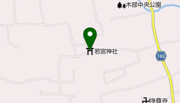 若宮神社の地図画像