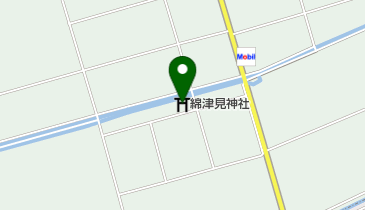 綿津見神社の地図画像