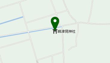 綿津見神社の地図画像